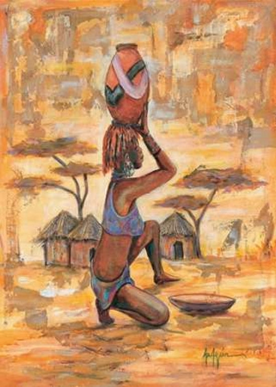 African woman I Poster Print by Aragon-VARPDXMLV217 Image 1