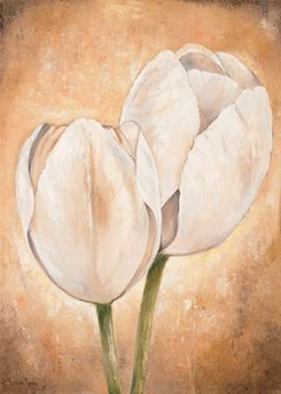 Tulip on beige II Poster Print by Lenna Lotus-VARPDXMLV447 Image 1