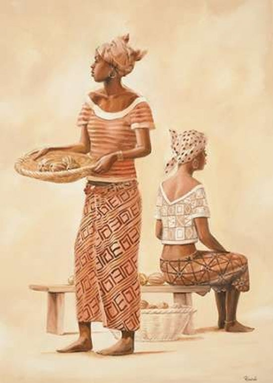 African family II Poster Print by Renee-VARPDXMLV465 Image 1