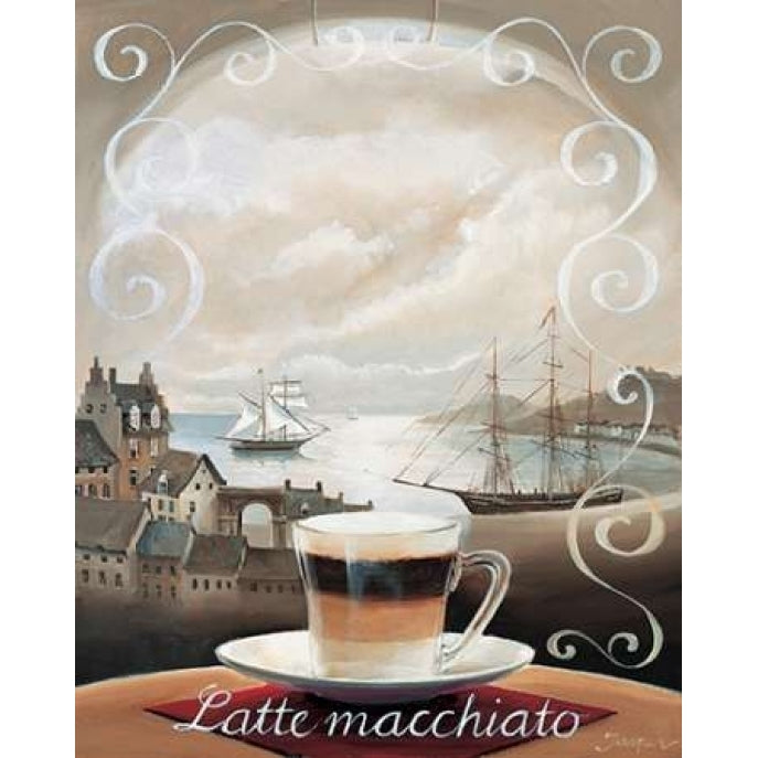 Latte Macchiato Poster Print by Jasper-VARPDXMLV655 Image 1