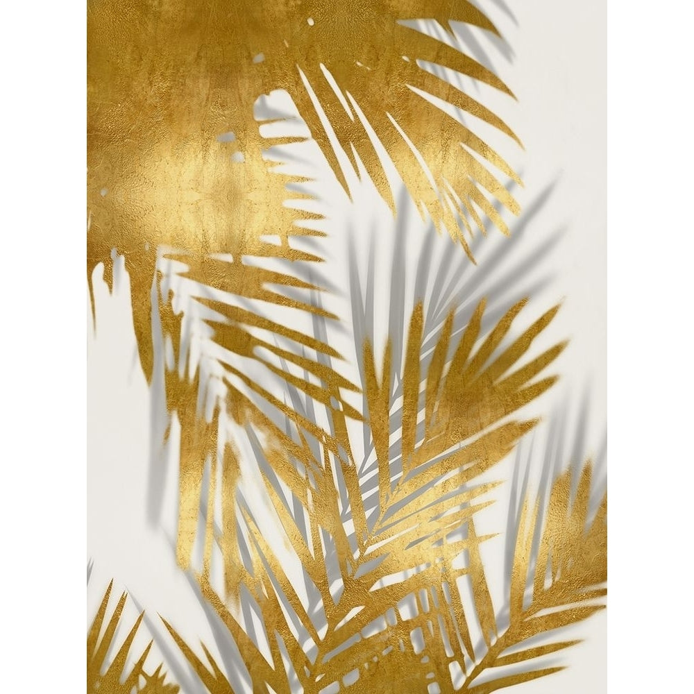 Palm Shadows Gold II Poster Print by Melonie Miller-VARPDXMMR115927 Image 1