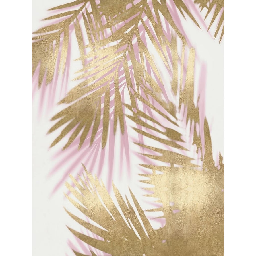 Palm Shadows Blush Gold II Poster Print by Melonie Miller-VARPDXMMR116292 Image 1