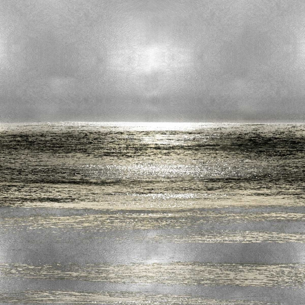 Silver Seascape I Poster Print by Michelle Matthews-VARPDXMMW112636DG Image 1