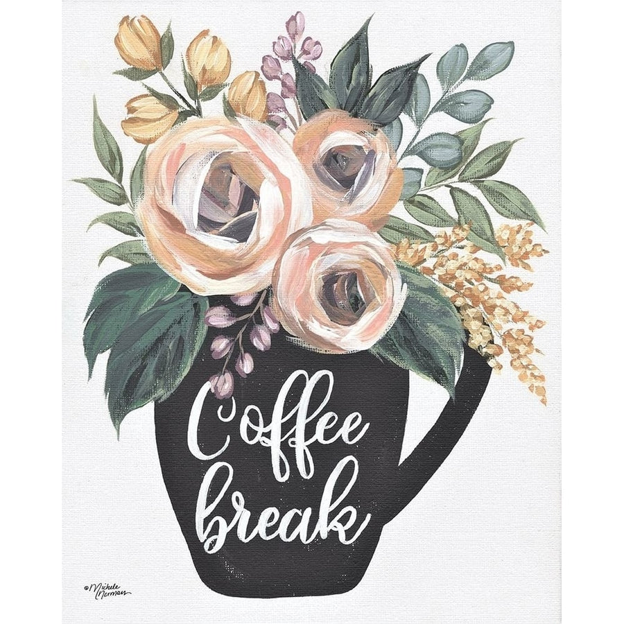 Coffee Break Poster Print by Michele Norman-VARPDXMN216 Image 1