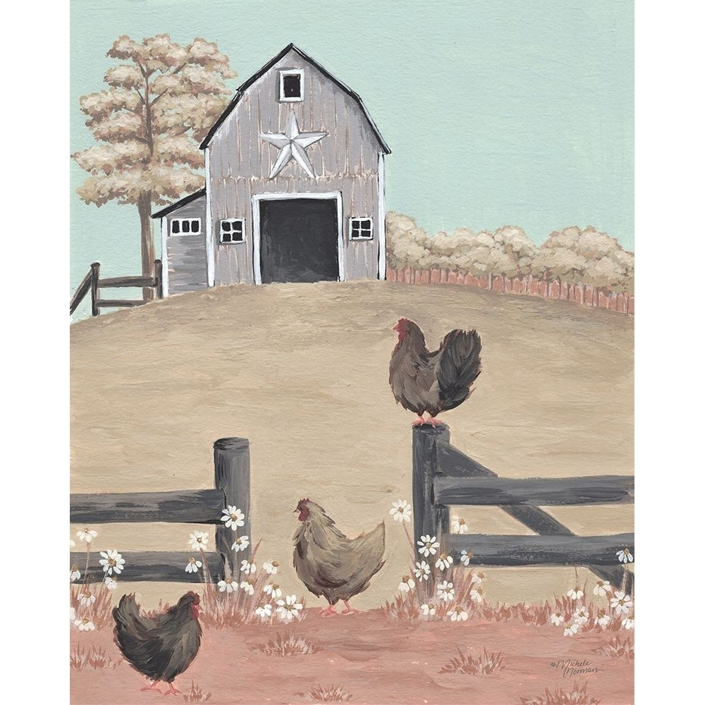 In the Barnyard Poster Print by Michele Norman-VARPDXMN283 Image 1