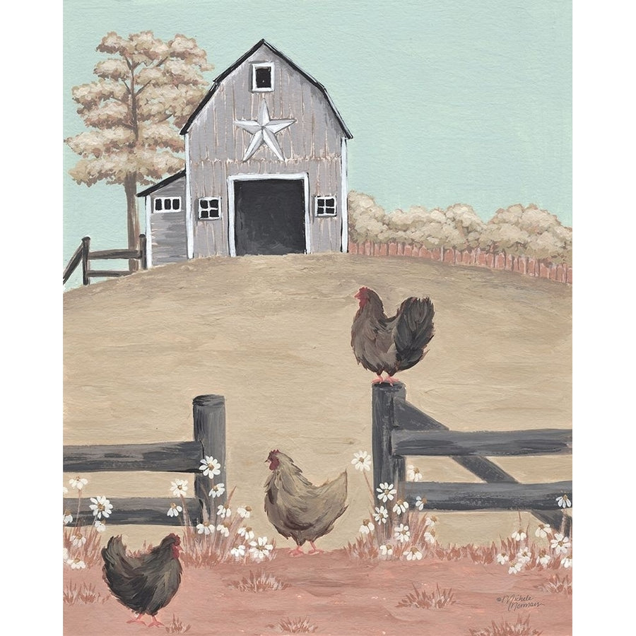 In the Barnyard Poster Print by Michele Norman-VARPDXMN283 Image 1