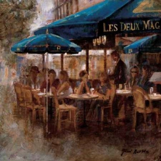 Les Deux Magots Poster Print by Noemi Martin-VARPDXMNP215 Image 1