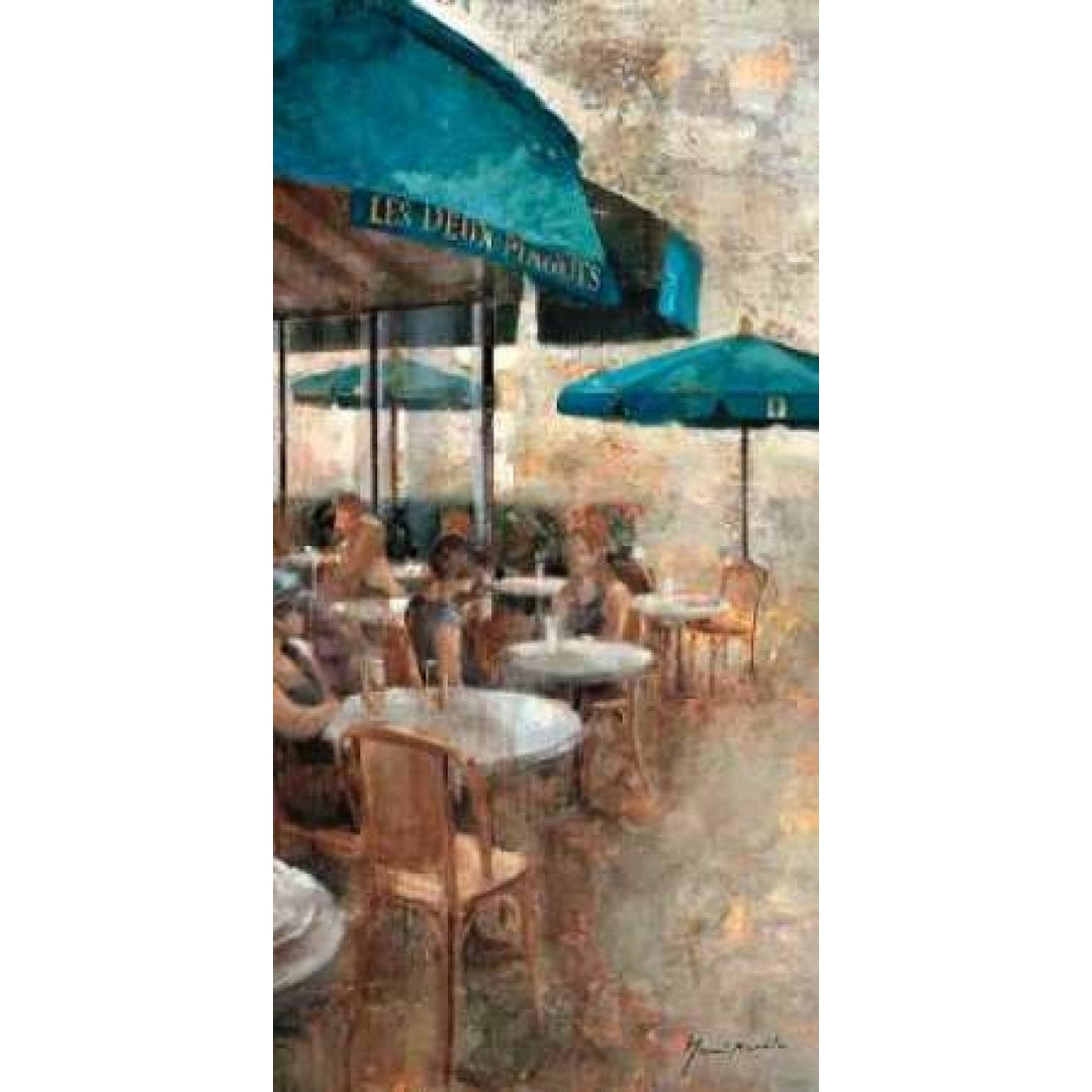 Terraza Caf? Les Deux Magots Poster Print by Noemi Martin-VARPDXMNP233 Image 1