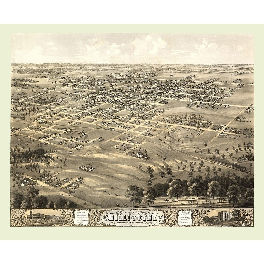 Chillicothe Missouri - Ruger 1869 Poster Print by Ruger Ruger-VARPDXMOCH0001 Image 1