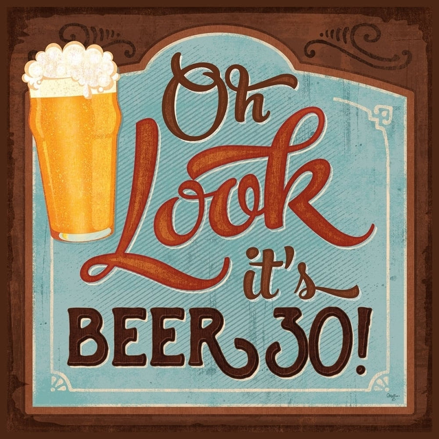 Beer:30 Poster Print by Mollie B. Mollie B.-VARPDXMOL1265 Image 1