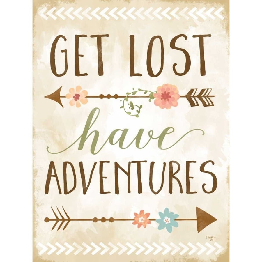 Get Lost Have Adventures Poster Print by Mollie B. Mollie B.-VARPDXMOL1463 Image 1