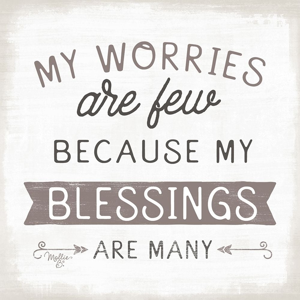 Blessings are Many Poster Print by Mollie B. Mollie B.-VARPDXMOL1894 Image 1