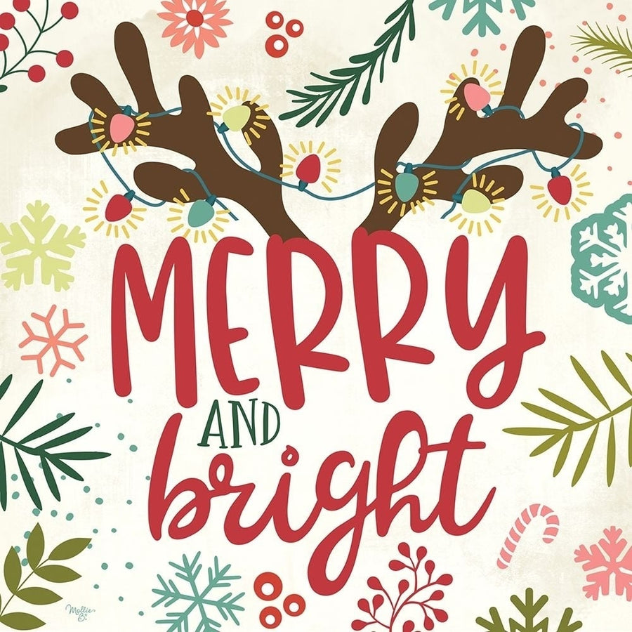 Merry and Bright Poster Print by Mollie B. Mollie B.-VARPDXMOL1938 Image 1