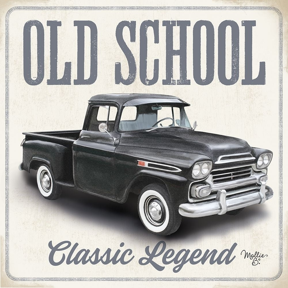 Old School Vintage Trucks II Poster Print by Mollie B. Mollie B.-VARPDXMOL1980 Image 1