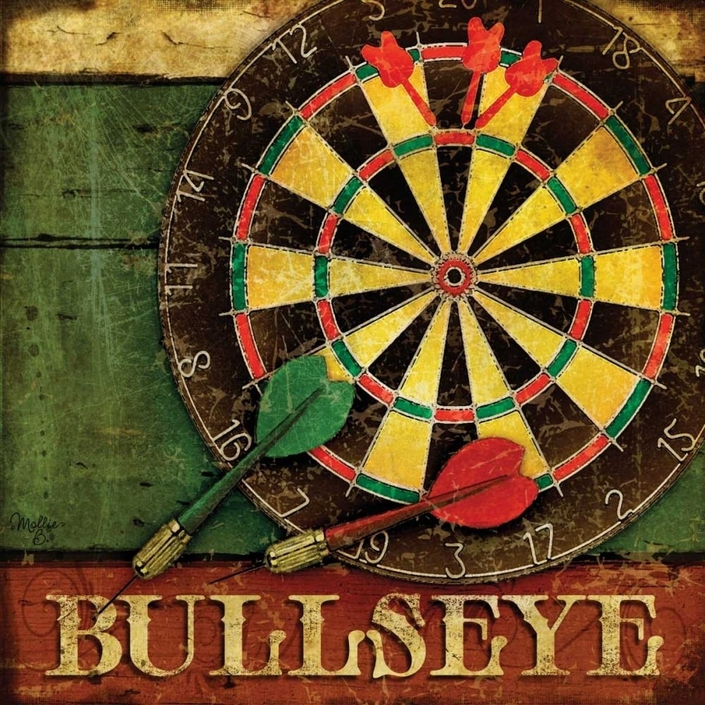 Bullseye Poster Print by Mollie B. Mollie B.-VARPDXMOL370 Image 1