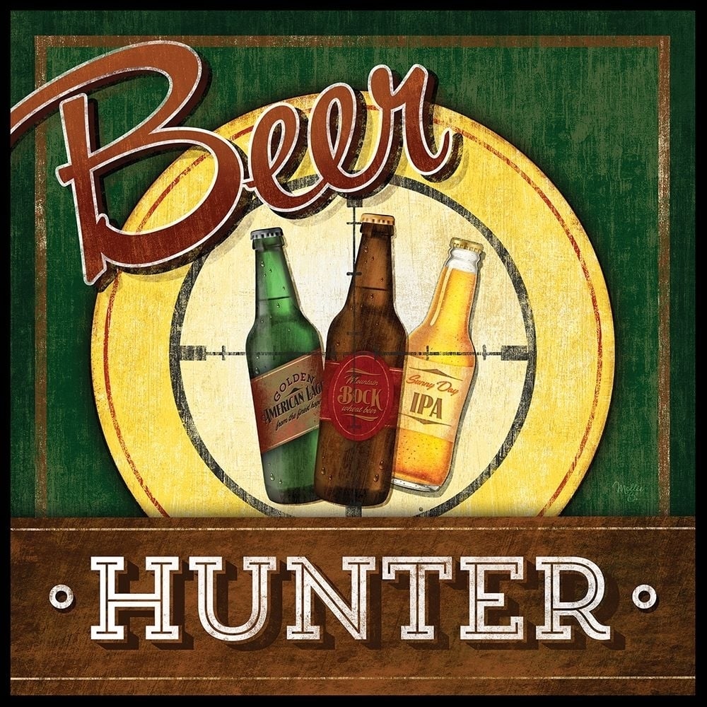 Beer Hunter Poster Print by Mollie B. Mollie B.-VARPDXMOL673 Image 1