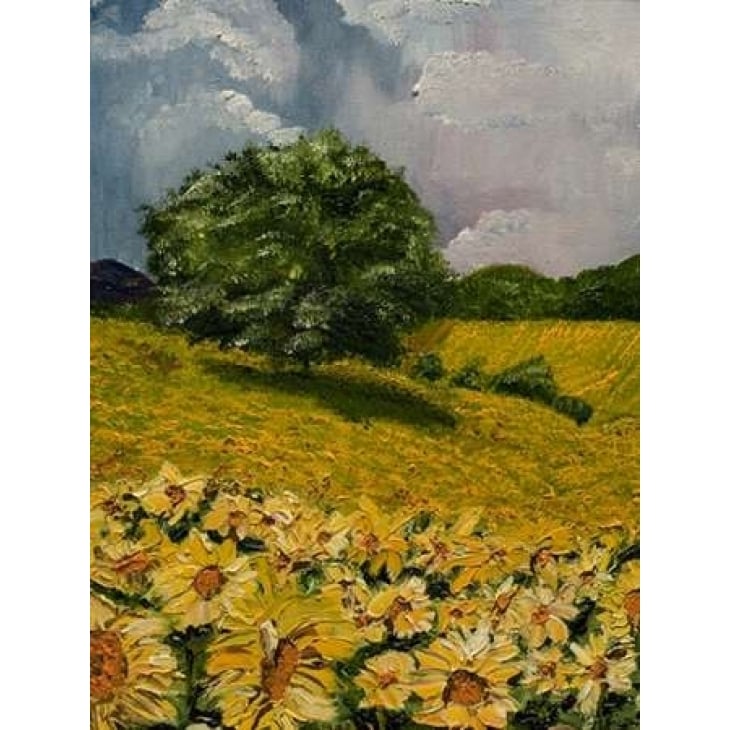 Tuscan Sunflowers II Poster Print by Jodi Monahan-VARPDXMON129 Image 2