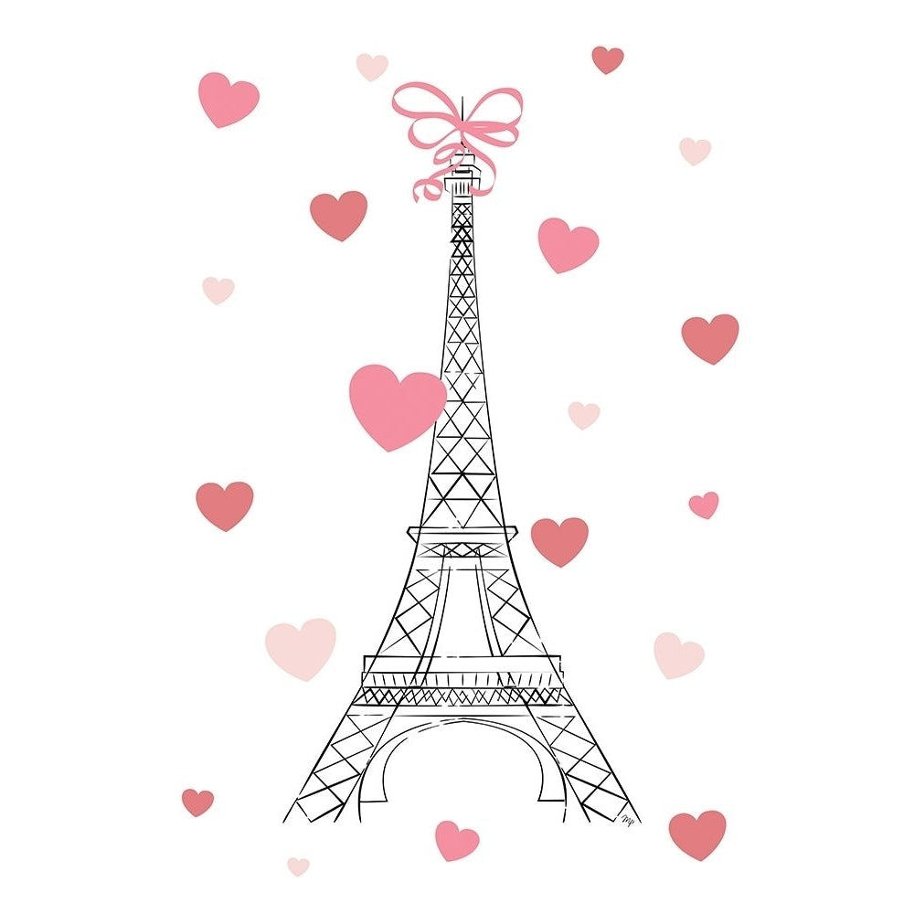 Love In Paris Poster Print by Martina Pavlova-VARPDXMPA117166 Image 1