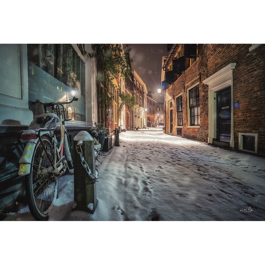 Winter Nighttime Street 1 by Martin Podt-VARPDXMPP708 Image 1