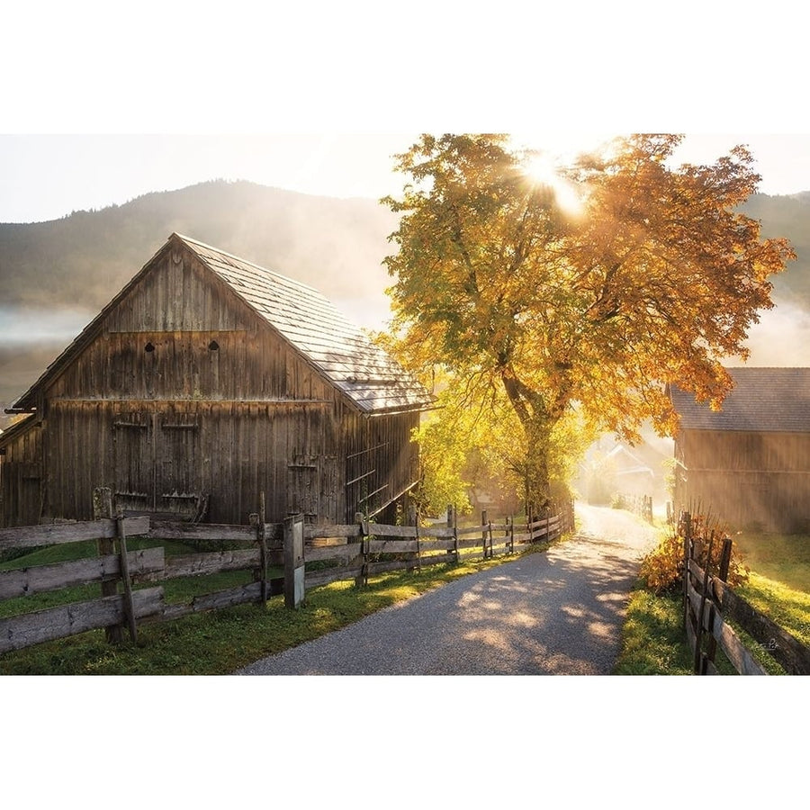 Autumn Road Poster Print by Martin Podt-VARPDXMPP641 Image 1