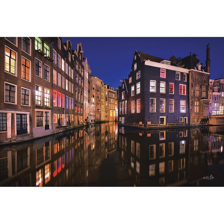 Building Row Reflections 3 Poster Print - Martin Podt-VARPDXMPP716 Image 1