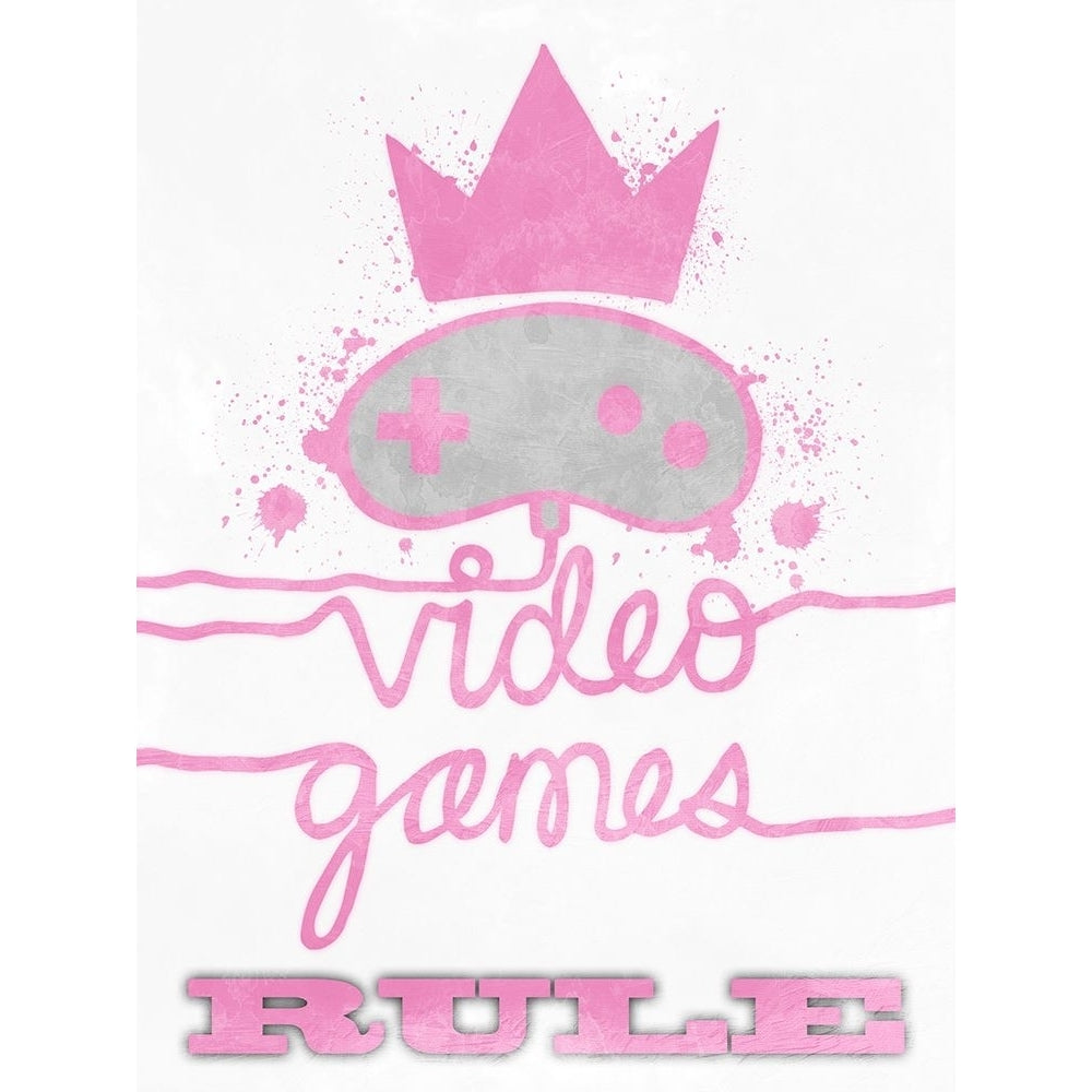 Girl Games Rule Poster Print - Marcus Prime-VARPDXMPRC1257A Image 1