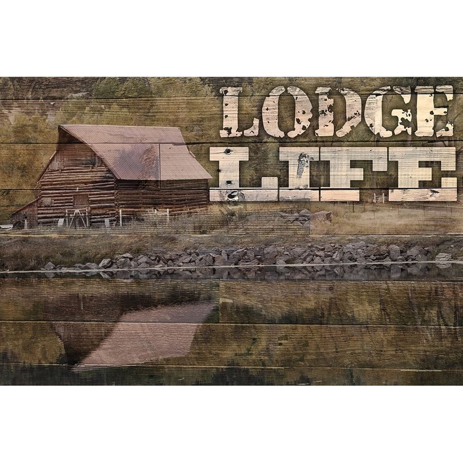 Lake Lodge Life 1 Poster Print by Marcus Prime-VARPDXMPRC473A Image 1