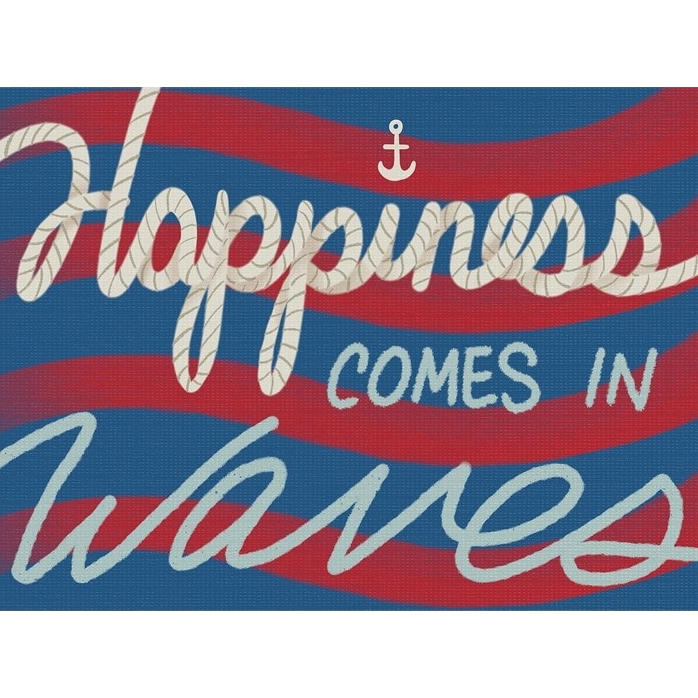 Wavy Happiness 1 Poster Print by Marcus Prime-VARPDXMPRC515B Image 1