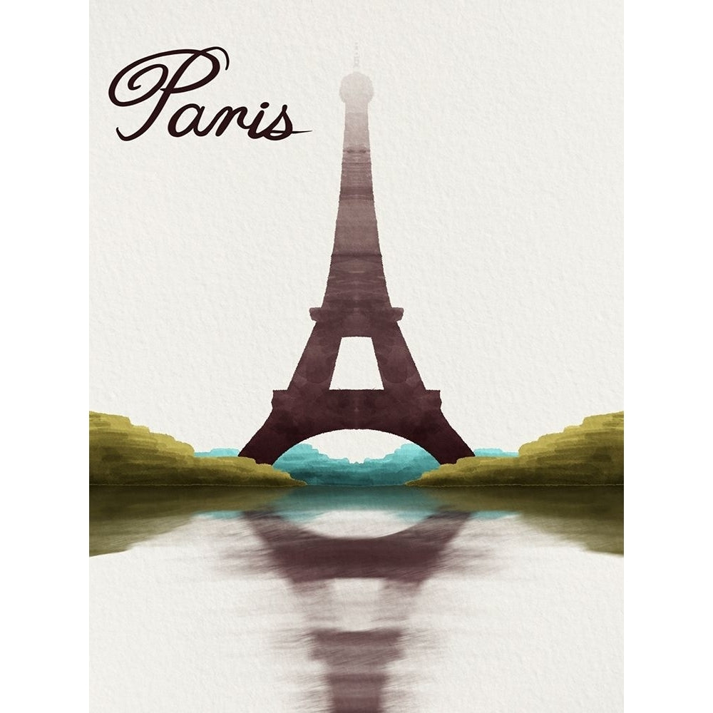 Watercolored Paris Poster Print by Marcus Prime-VARPDXMPRC523A Image 1