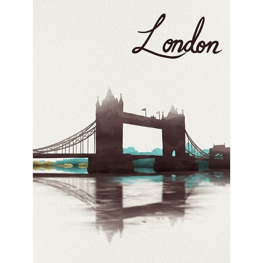 Watercolored London Poster Print by Marcus Prime-VARPDXMPRC523B Image 1