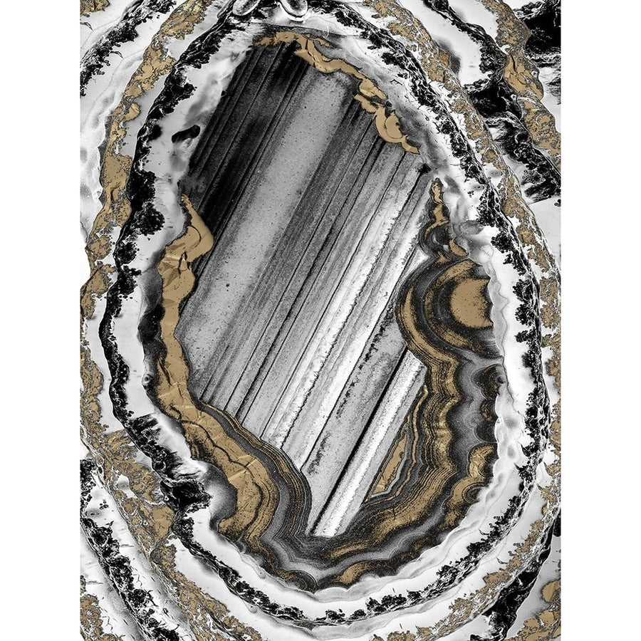 Golden Geode 1 Poster Print by Marcus Prime-VARPDXMPRC774A Image 1