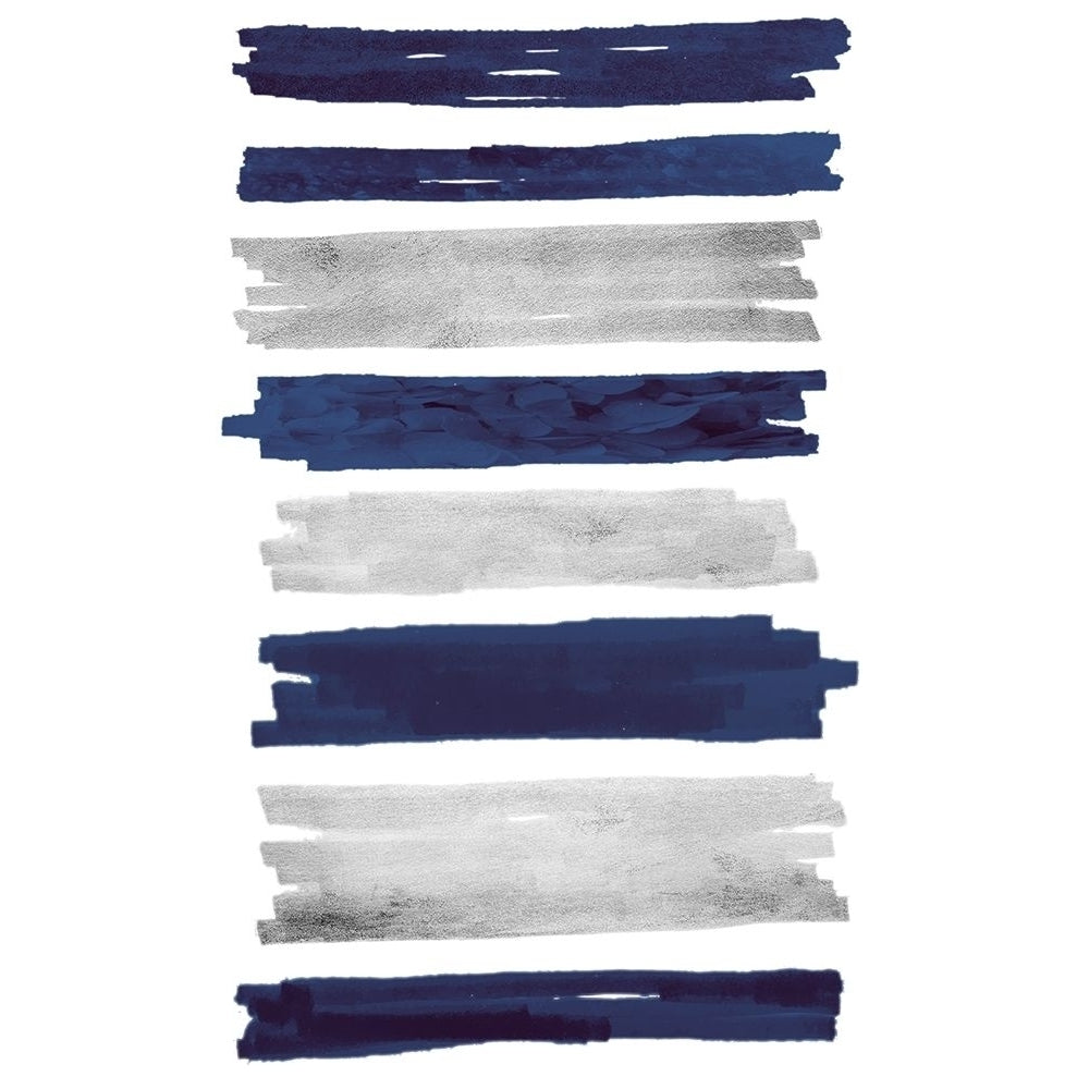 Indigo Paint Streaks Poster Print by Marcus Prime-VARPDXMPRN019A Image 1