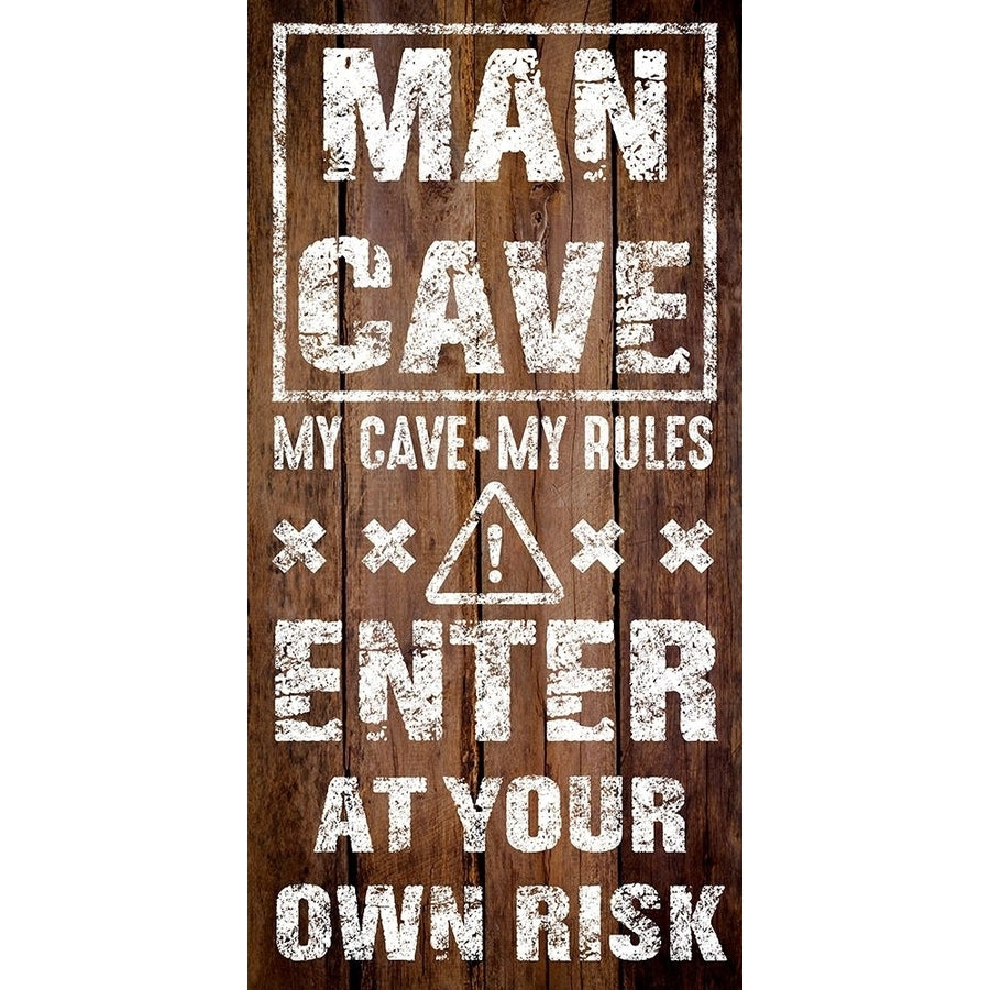 Enter Man Cave Poster Print by Marcus Prime-VARPDXMPRN067A Image 1