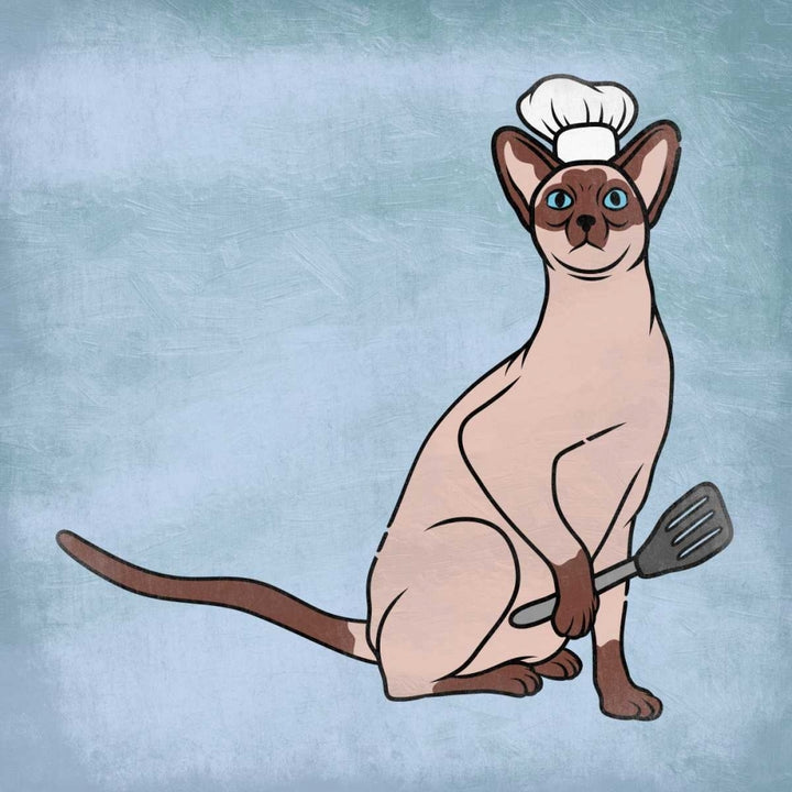 Siamese Cook Poster Print by Marcus Prime-VARPDXMPSQ040A Image 1