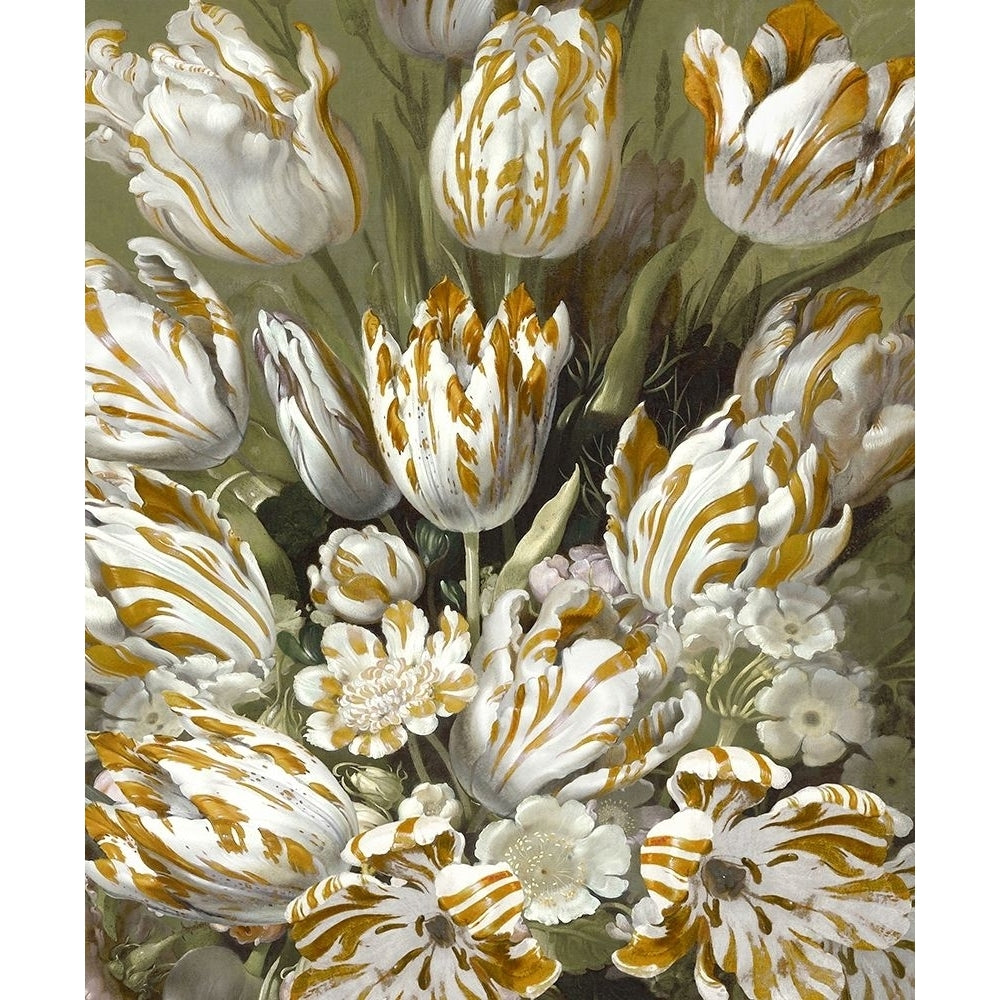 Golden Tulip Bouquet Poster Print by Angela McQueen-VARPDXMQ115033 Image 1