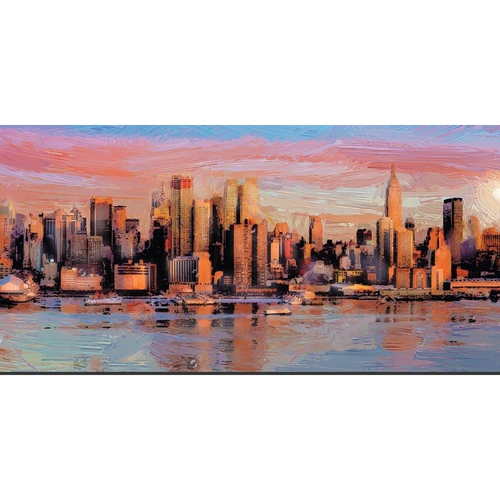 Manhattan Sunrise Poster Print - Savannah Miller-VARPDXMSRN006A Image 1