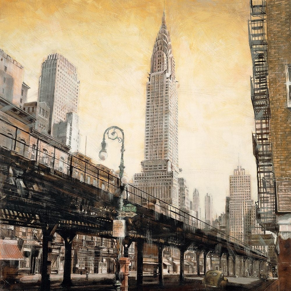 The Chrysler Building from the Poster Print - Matthew Daniels-VARPDXMTD6047 Image 1