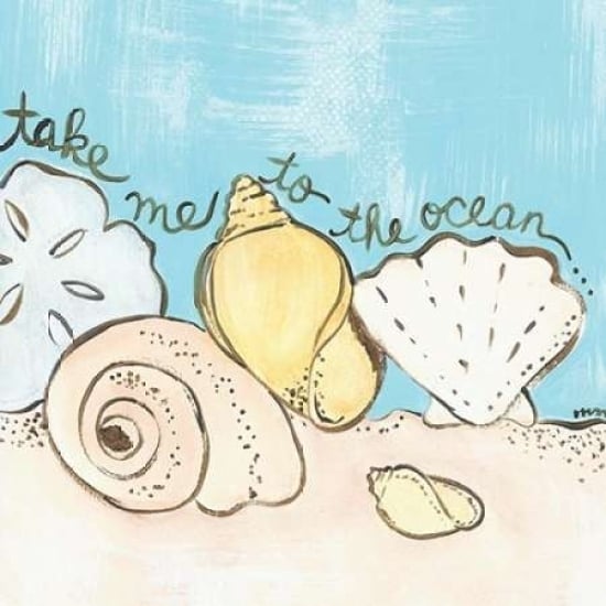 To the Ocean Poster Print by Monica Martin-VARPDXMTN152 Image 1