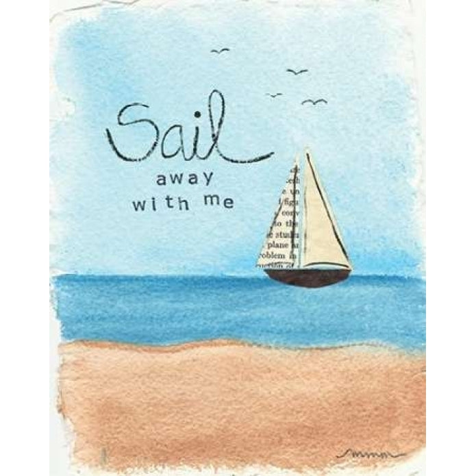 Sail Away Poster Print by Monica Martin-VARPDXMTN154 Image 1