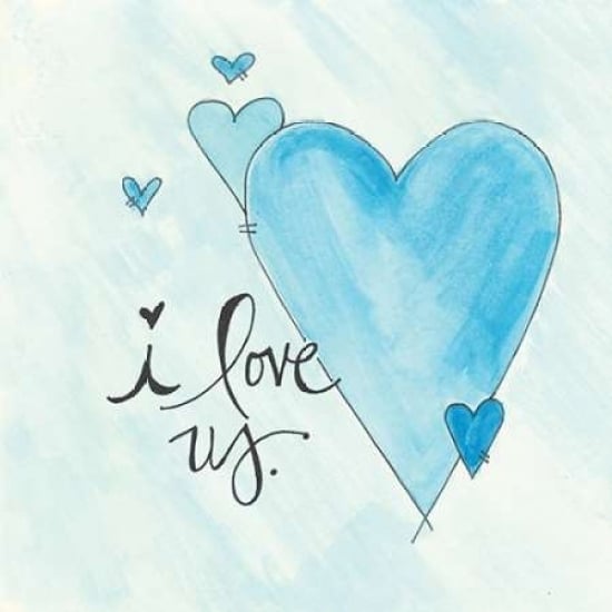 I Love Us Poster Print by Monica Martin-VARPDXMTN196 Image 1