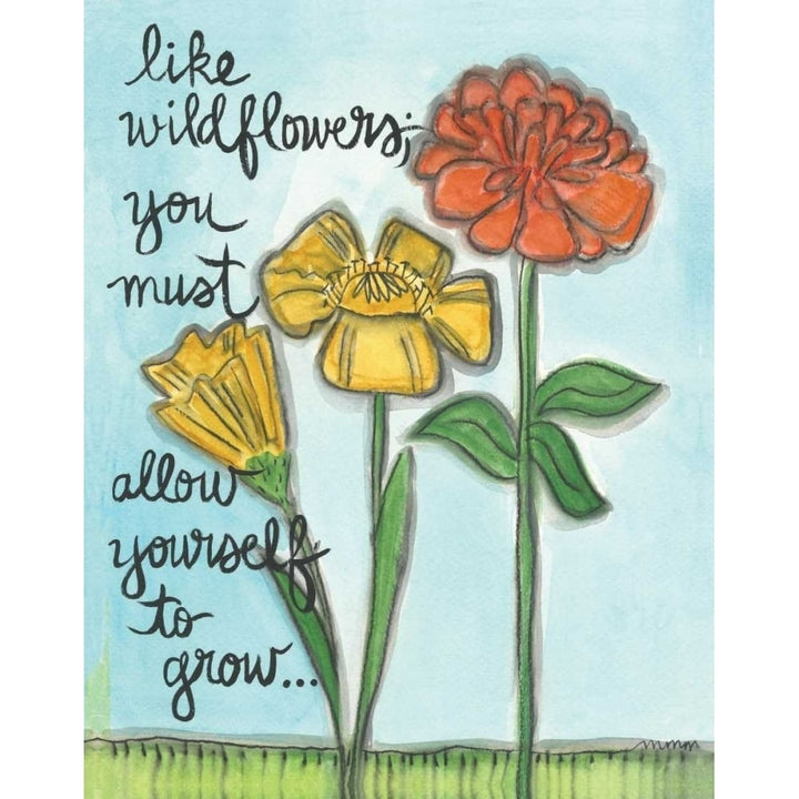 Like Wildflowers Poster Print by Monica Martin-VARPDXMTN216 Image 2