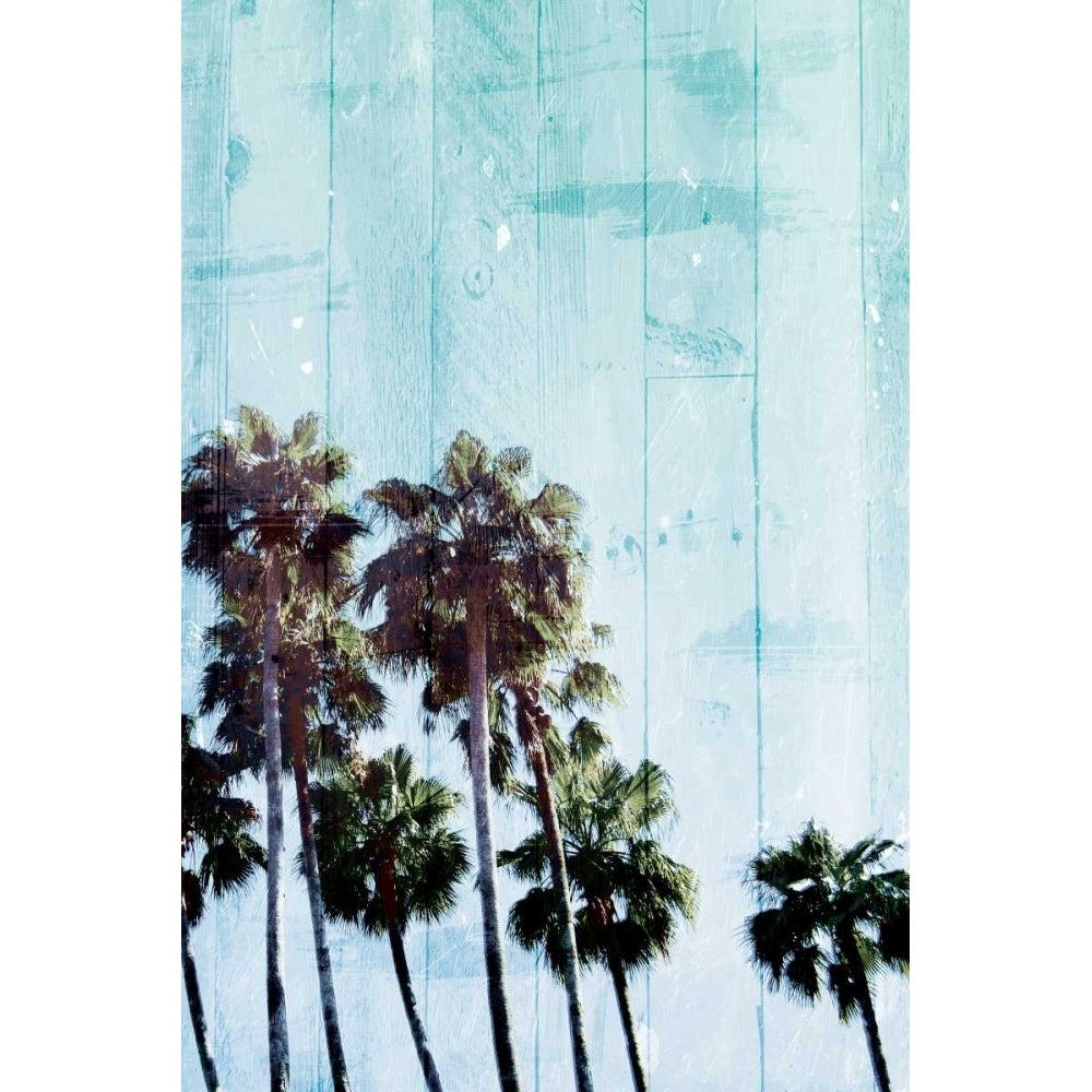 Palm Cool Blue Poster Print by Milli Villa-VARPDXMVRC046B Image 1