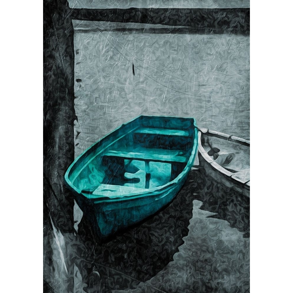 Boat In The Grey Poster Print by Milli Villa-VARPDXMVRC096A Image 1