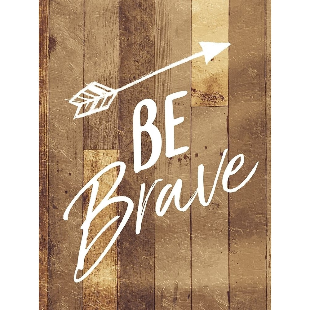 Be Brave Arrow Poster Print by Mlli Villa-VARPDXMVRC122A Image 1