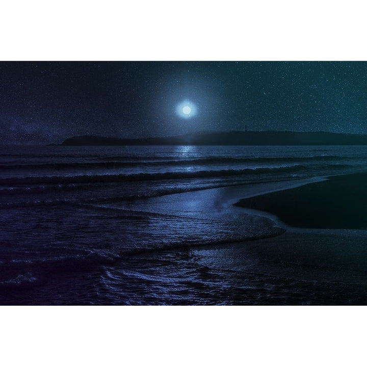 Beach Moon Poster Print by Milli Villa-VARPDXMVRC114B Image 2