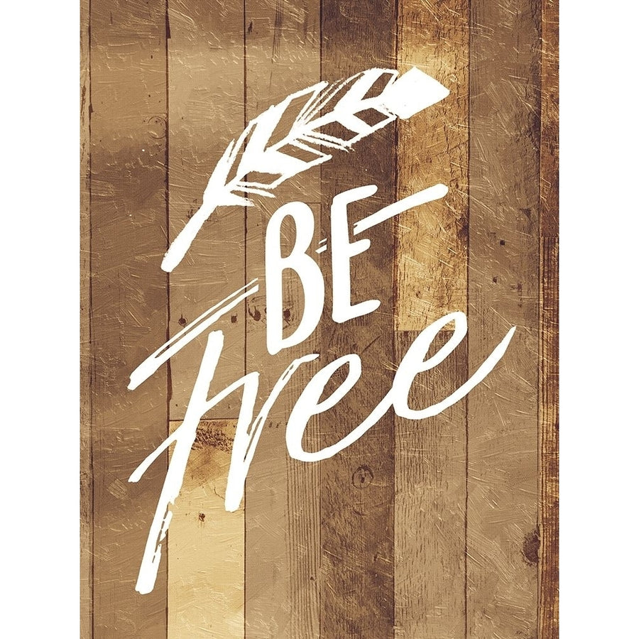 Be Free Feather Poster Print by Mlli Villa-VARPDXMVRC122B Image 1