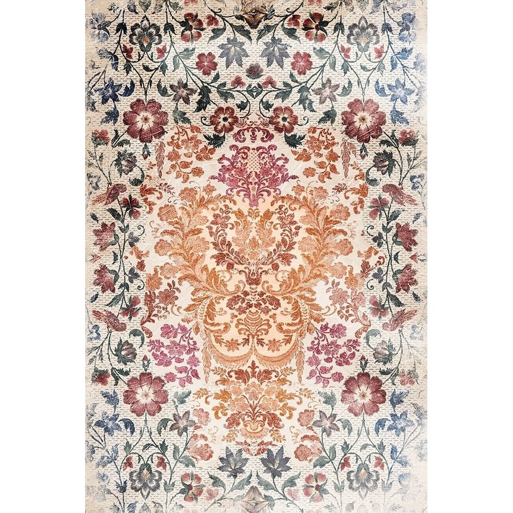 Floral Rug Poster Print by Mlli Villa-VARPDXMVRC153A Image 1