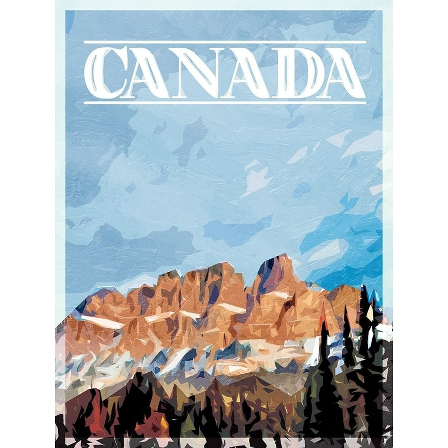 Canada Mountains Mate Poster Print by Mlli Villa-VARPDXMVRC214B Image 1