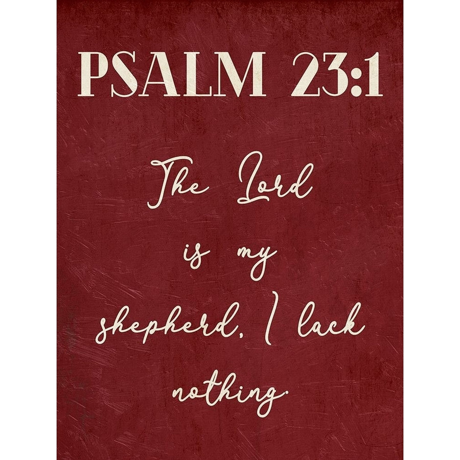 Psalm 23:1 Poster Print by Mlli Villa-VARPDXMVRC461A Image 1