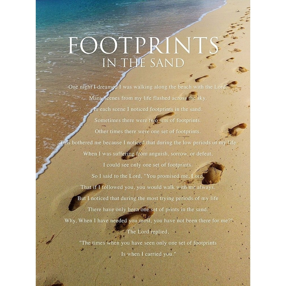 Footprints Poster Print by Milli Villa-VARPDXMVRC638A Image 1